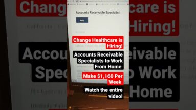 They Will Train You!!! Up To $1,160 Per Week!!!  Non Phone Work From Home Jobs #shorts