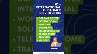 International Work from Home Jobs #shorts #fyp #remote