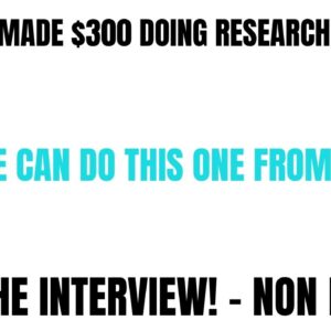Skip The Interview  Work Anytime   Anyone Can Do This!   Focus Group   Get Paid For Research Studies