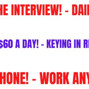 Skip The Interview! - Daily Pay! I Made $60 A Day Keying In Receipts | Non Phone Work From Home Job