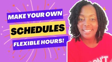 Make Your Own Schedule & Work Anywhere| Non Phone Work From Home Jobs!!!