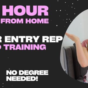 $17 Hour Working At Home As A Order Entry Representative | Paid Training | No Degree Needed | USA