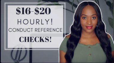 GET PAID $16-$20 PER HOUR TO CONDUCT REFERENCE CHECKS! NEW WORK FROM HOME JOB, HIRING NOW!