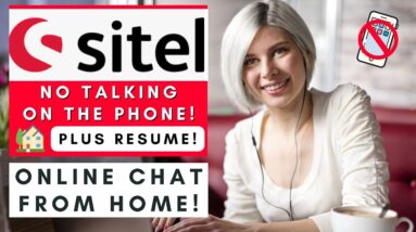 NON PHONE WORK FROM HOME JOBS 2023 | LITTLE EXPERIENCE ONLINE CHAT AGENT | PLUS RESUME