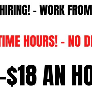 AAA Hiring Work From Home Job | Part Time Hours - No Degree | $17-$18 An Hour | Online Job Hiring