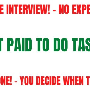 Non Phone Skip The Interview Work From Home Job | Hiring Asap |  No Experience | Get Paid To Do Task