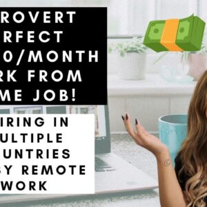 $5,000 PER MONTH INTROVERT PERFECT NO PHONE  CHAT SUPPORT WORK FROM HOME ROLE HIRING ASAP REMOTE!