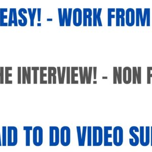 Easy Peasy! - Work From Home Job | Skip The Interview! - Non Phone! Get Paid to Do Surveys
