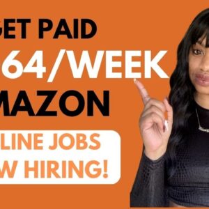 WORK FROM HOME JOBS 2023 I AMAZON ONLINE CHAT & EMAIL JOB! HIRING ASAP