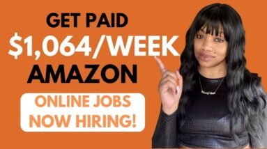 WORK FROM HOME JOBS 2023 I AMAZON ONLINE CHAT & EMAIL JOB! HIRING ASAP