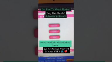 Easy Side Hustle You Can Start Today! Get Paid To Watch Movies! #bestsidehustle2023 #jobsearch