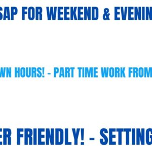 Hiring Asap For Weekend & Evening Hours Set Your Own Hours Beginner Friendly Work From Home Job