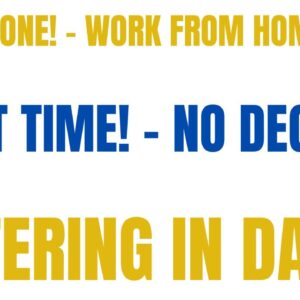 Part Time Non Phone Work From Home Job | No Degree Online Job | Data Entry Specialist Work At Home