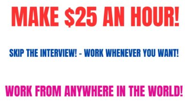 $25 An Hour No Interview Work From Home Job Work From Home Anywhere In The World Work When You Want
