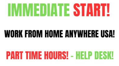 Immediate Start! Part Time Seasonal Work From Home Job Help Desk - Live Anywhere Online Job Hiring