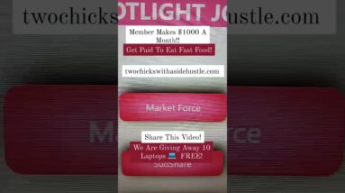 Get Paid To Eat Fast Food! Member Makes $1000 A Month! #bestsidehustles2023 #makemoneyonline