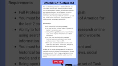 WORK FROM HOME WHEN YOU WANT! NO PHONE OR TALKING! ZERO EXPERIENCE WORK FROM HOME JOB!