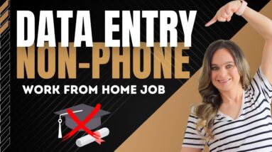 DATA ENTRY (Non-Phone) Work From Home Job Hiring Now In 2023! No Degree | Won’t Last - Apply Fast!