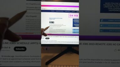 🔥$18/hr Work From Home Jobs Hiring Now! #shorts