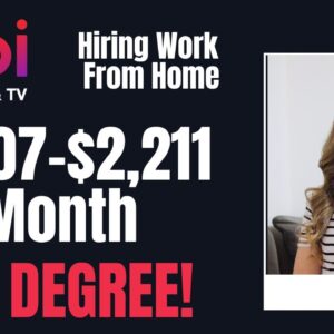 TUBI Streaming Service Hiring Work From Home |  $1,307 To $2,211 WEEK | No Degree Needed | USA