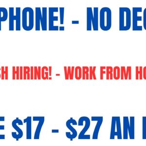 Non Phone Work From Home Job | DoorDash Hiring $17 - $27 An Hour Online Job Hiring Now No Degree