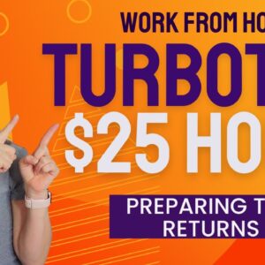 Up To $25 Hour INTUIT Hiring Directly Work From Home Job Preparing Tax Returns For TURBOTAX | USA