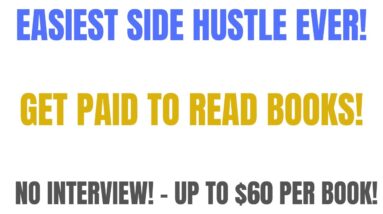 Easiest Side Hustle Ever! Get Paid To Read Books - No Interview! Get Paid Up To $60 Per Book
