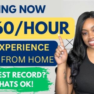 😱$28-$60 Per Hour Work From Home Jobs I No Experience Required I EASY FLEXIBLE INTERVIEW PROCESS!