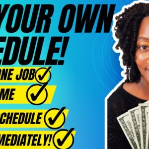 Make Your Own Schedule!!! Part-Time| Flexible Schedule| Hiring Immediately