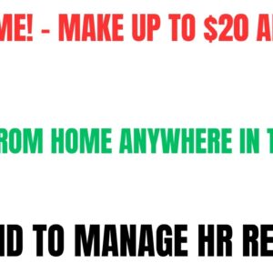Non Phone Work From Home Job | Make Up To $20 An Hour | No Degree Flexible Hours Work At Home Job