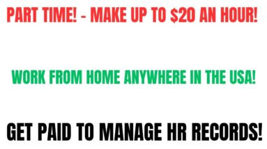 Non Phone Work From Home Job | Make Up To $20 An Hour | No Degree Flexible Hours Work At Home Job