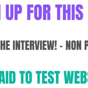 Non Phone Work From Home Job | Skip The Interview | Anyone Can Do This | Get Paid To Test Websites