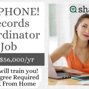 $56,000/YEAR ENTERING PATIENT INFO | NO PHONE | URGENTLY HIRING | NO DEGREE | WORK FROM HOME