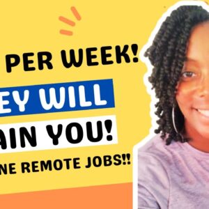 They Will Train You!!! Make $1,520 Per Week!!! Hiring Immediately!!! Non Phone Work From Home Jobs