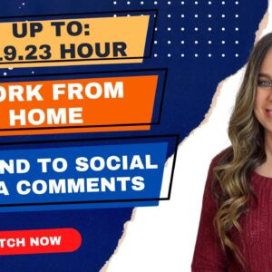 $14.42 To $19.23 Hour NON-PHONE Work From Home Job Responding To Social Media Comments | No Degree