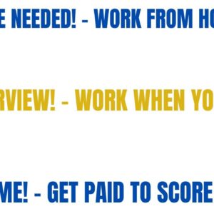 No Phone Needed! Part Time! Work When You Want |  Get Paid To Score Papers | Work From Home Job