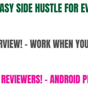 Easy Peasy Side Hustle For Everyone | Work When You Want  |  Get Paid To Be A Product Reviewer