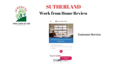 Sutherland Work at Home Review | Recent Reviews