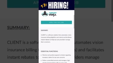 $16/hr Online Chat Support Job ( Work from Home) #shorts #workfromhomejobs #remotejobs #hiring