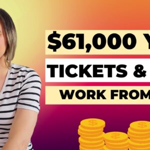 $51,000 To $61,000 Year Tickets & Chat Customer Support Work From Home Job With No Degree Needed