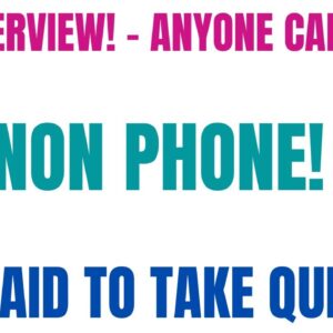 Skip The Interview   Non Phone!    Get Started Today! Anyone Can Do This   Get Paid  Take Quizzes