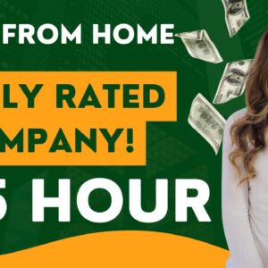 Very Highly Rated! $31 To $45 Hour Work From Home Job With No Degree Needed | USA All States!
