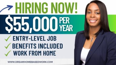 🔥$55,000 YEARLY! FLEXIBLE HIGH-PAYING REMOTE JOBS HIRING NOW ( ENTRY-LEVEL PLUS BENEFITS)