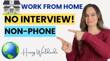 NO INTERVIEW! Non-Phone Work From Home Job Reviewing Articles For Correct Grammar | Hiring Worldwide