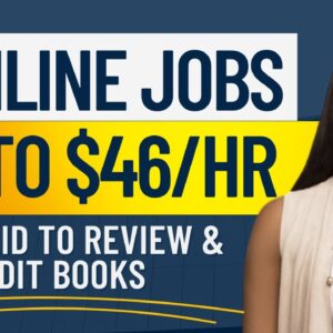 5 REMOTE ONLINE JOBS! GET PAID TO REVIEW & EDIT AMAZON BOOKS | NO INTERVIEW | WORK FROM HOME JOBS