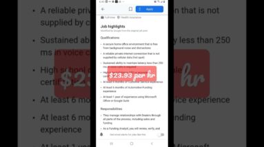 Capital One Pays $23.93 per hr / Specialty Funding Analyst work from home review