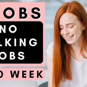 2 NO TALKING REMOTE JOBS! PART & FULL TIME NON PHONE WORK FROM HOME JOBS 2023