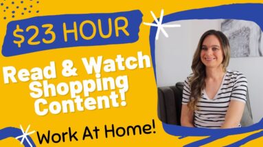 Buzzfeed Hiring $23 Hour Work From Home Job Reading & Watching Shopping Content | No Degree Needed