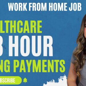 HEALTHCARE $25 To $28 Hour Working From Home POSTING PAYMENTS | No Degree Required | USA