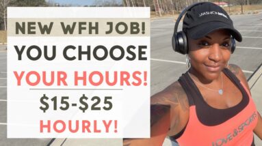 🙌🏾 WORK WHEN YOU WANT! FROM ANYWHERE! GET PAID $15-$25 HOURLY! NEW WORK FROM HOME JOB, + REVIEWS